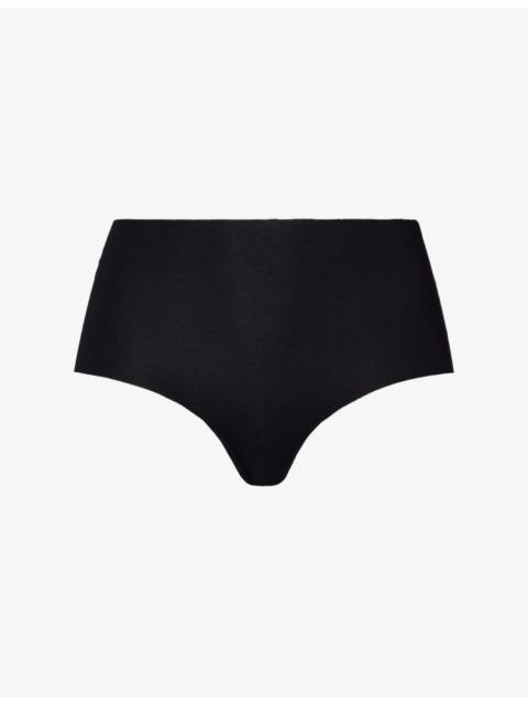 HANRO Invisible High-Rise Stretch-Cotton Briefs