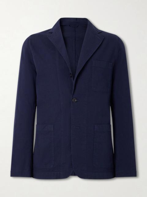 Hartford Julian Textured Cotton Blazer