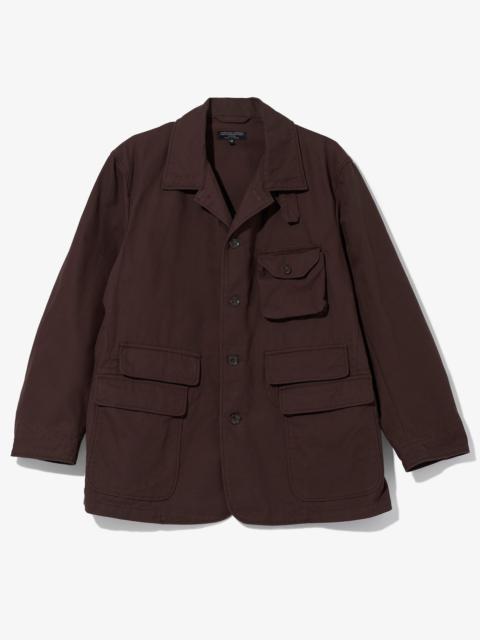 Engineered Garments Utility Jacket Dark Navy Cotton Heavy