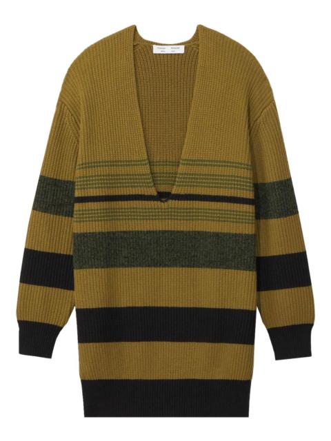 Proenza Schouler horizontal-stripe V-neck jumper