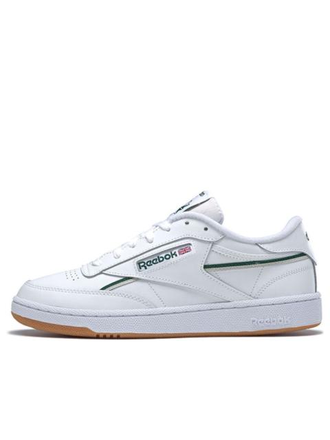 Reebok Reebok Club C 85 White Green Skate Shoes Unisex 'White Green' FW4294