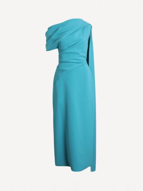 Maite Cape Midi Dress