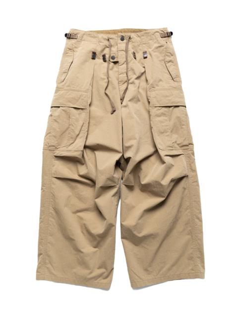 Kapital Rip Stop JUMBO Cargo Pants - Beige