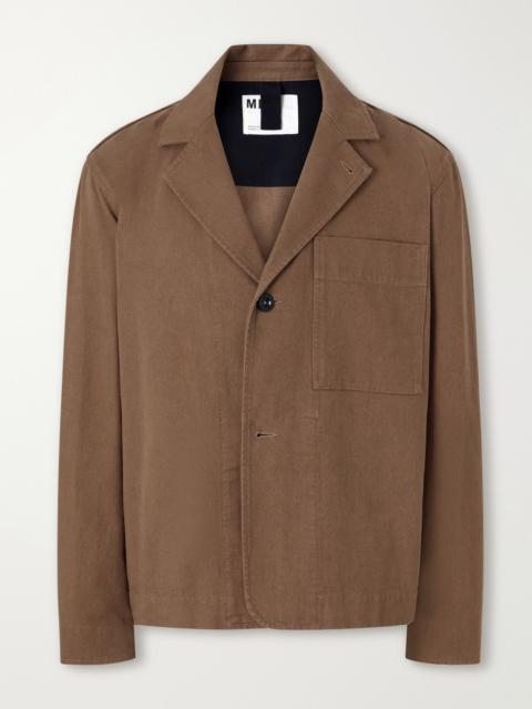 MARGARET HOWELL MHL. Minimal Cotton-Drill Blazer