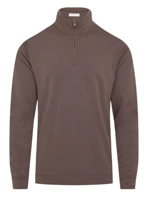 ORLEBAR BROWN Isar half-zip merino wool sweater