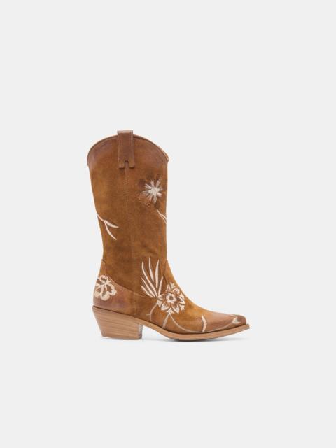 dolce vita BRANDO BOOTS TAN SUEDE