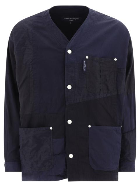 Comme des Garçons Homme Patchwork Jacket Jackets Blue