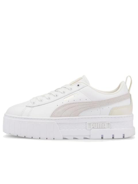 PUMA (WMNS) PUMA Mayze Shoes 'Beige White' 381983-13