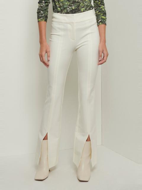 DEREK LAM 10 CROSBY MAEVE FRONT SLIT TROUSERS