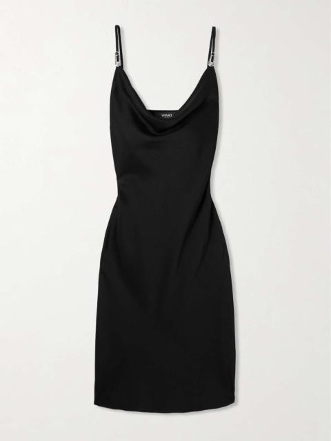 VERSACE Mini Dress Enver Satin | italist | REVERSIBLE