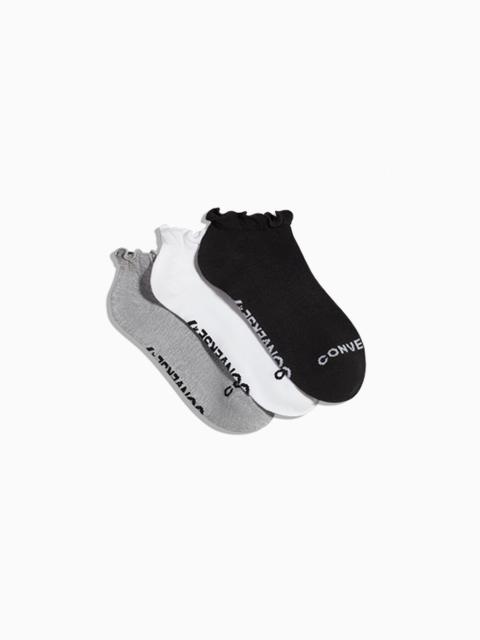 3-Pack Ruffle Quarter Socks