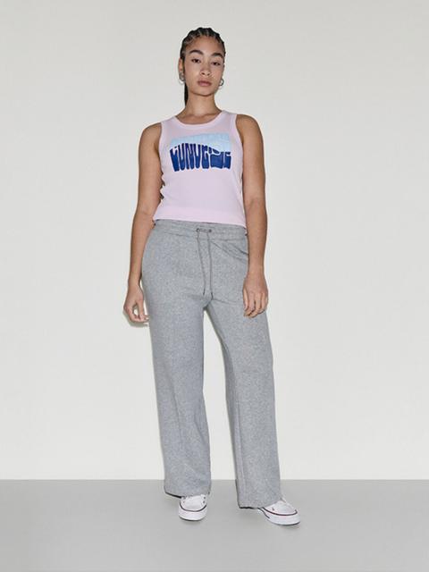 Converse French Terry Front Seam Pants