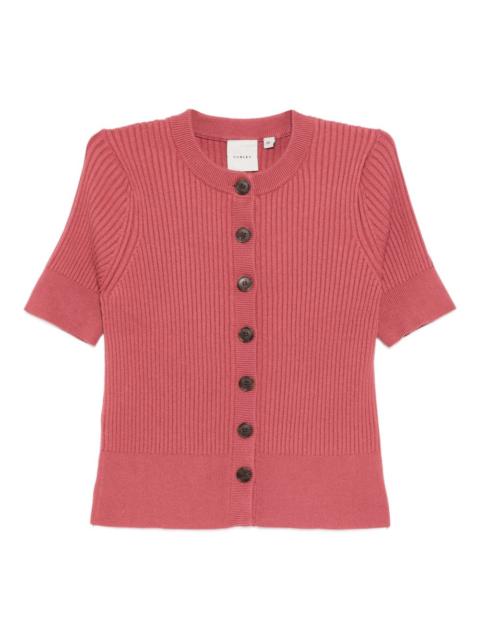 VARLEY Micha short sleeve cardigan