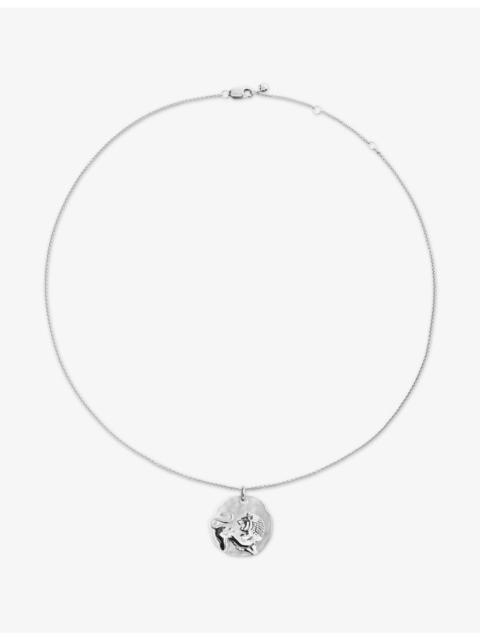 MONICA VINADER Leo Zodiac Sterling-Silver Pendant Necklace