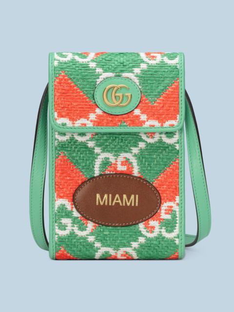 GUCCI 'Miami' GG top handle mini bag