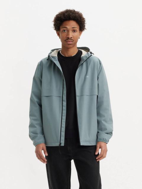 HOODED RAIN WINDBREAKER JACKET