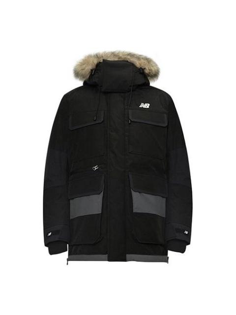 New Balance Lifestyle Cargo Parka Jacket 'Black' NP943051-BK
