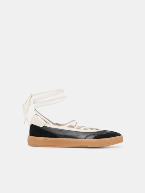 dolce vita NYOMIE SNEAKERS BLACK LEATHER