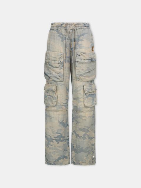 AMIRI CAMO JACQUARD BAGGY CARGO JEAN