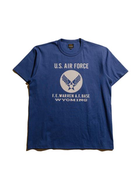 The Real McCoys MC25007 Military Tee / F.E. Warren Base MQ Navy