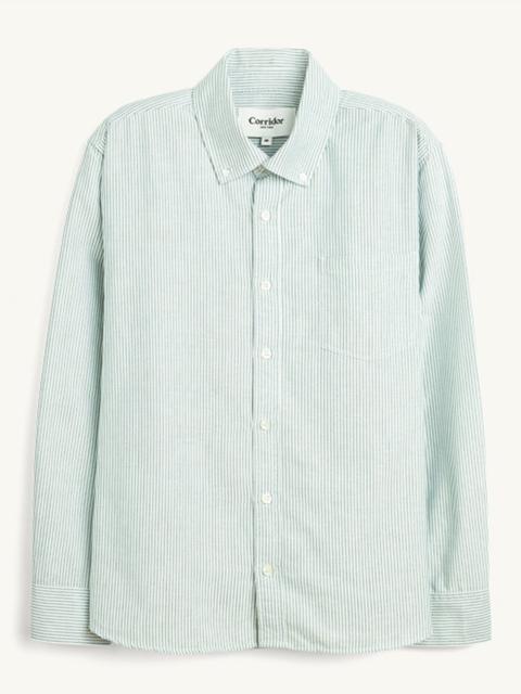 Corridor STRIPE OXFORD LS - GREEN