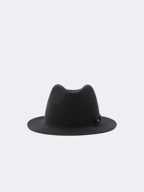 AGNONA Wool Panama hat