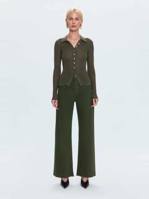 PISTOLA PENNY HIGH RISE WIDE LEG JEAN - LAUREL