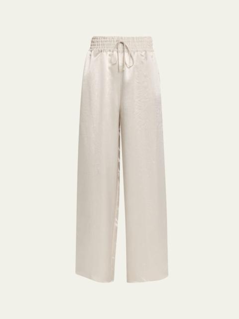 MARIA McMANUS Drawstring Wide-Leg Basketball Trousers