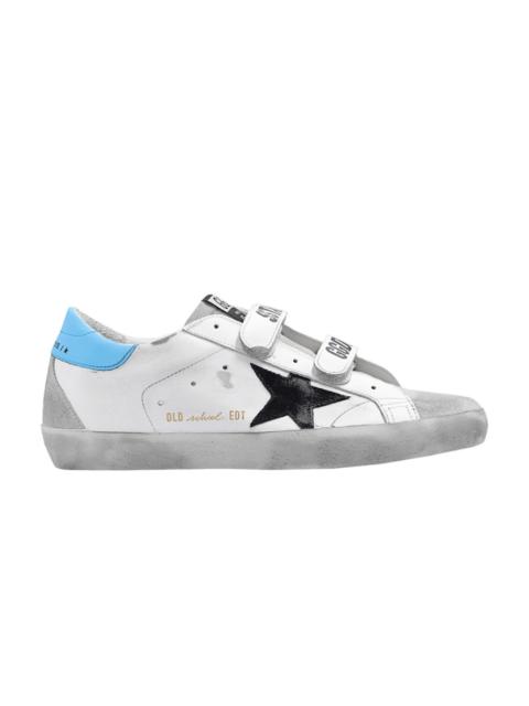 Golden Goose Wmns Old School Touch-Strap 'White Ice'