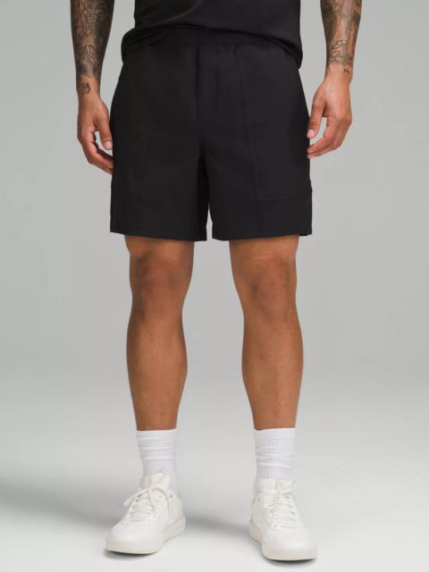 Relaxed-Fit Pull-On Short 7" *Light Woven