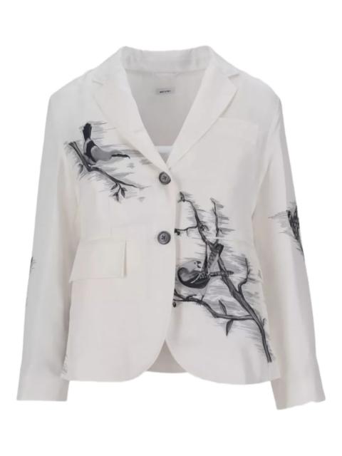 Thom Browne bird print jacket