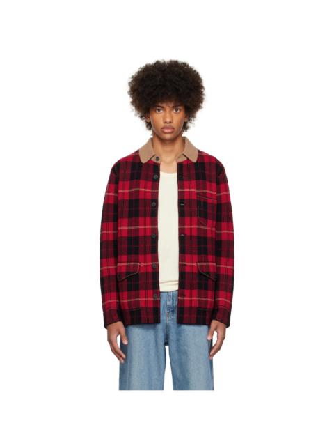 GUEST IN RESIDENCE Red Tartan Industry Jacket