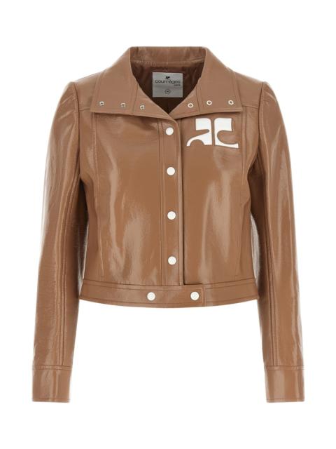 courrèges 'Reedition Vinyl' Jacket