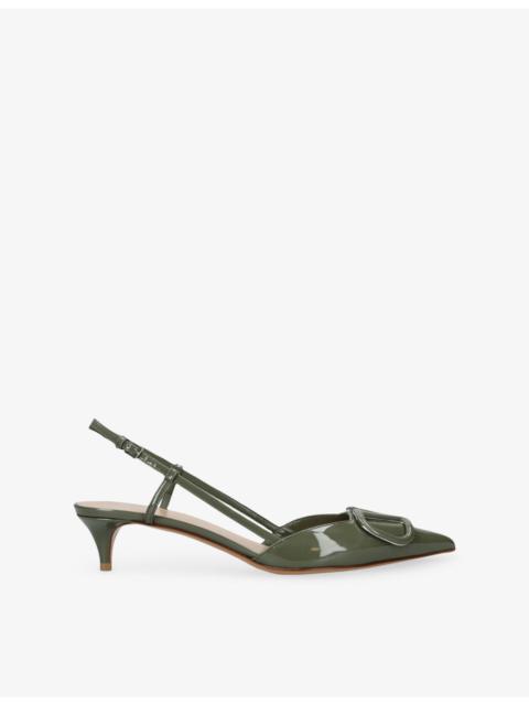 Valentino VLogo Sling 40 Leather Courts
