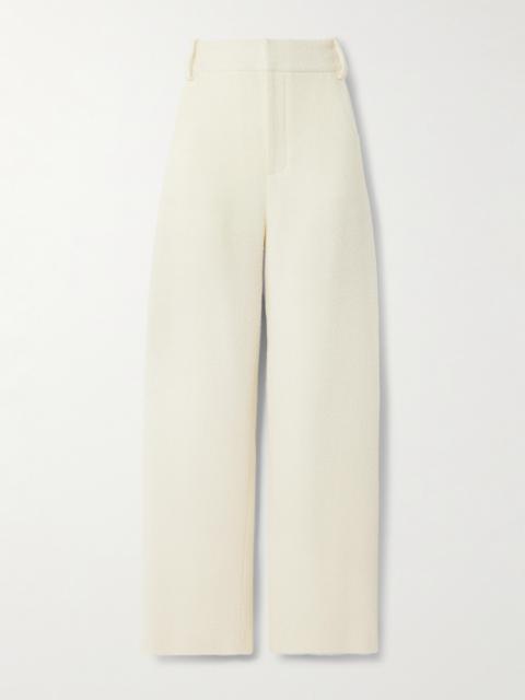 LIBEROWE Alba Wool-blend Tweed Wide-leg Pants