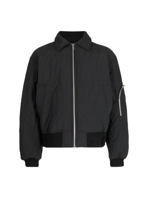 Holzweiler quilted bomber jacket