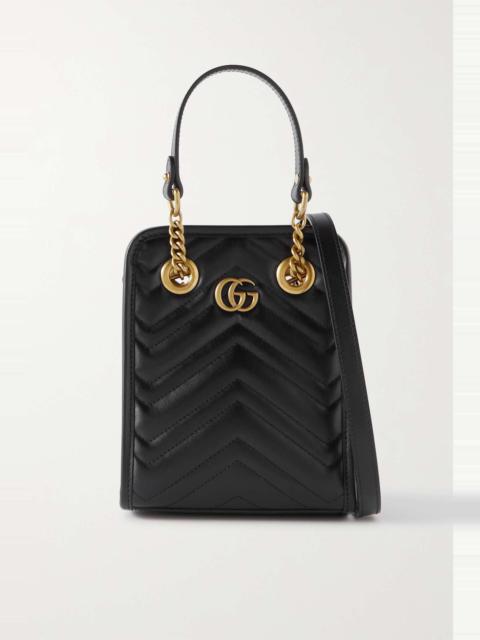 GUCCI GG Marmont 2.0 quilted leather shoulder bag