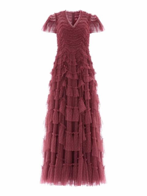Needle & Thread Aviana V-Neck Gown