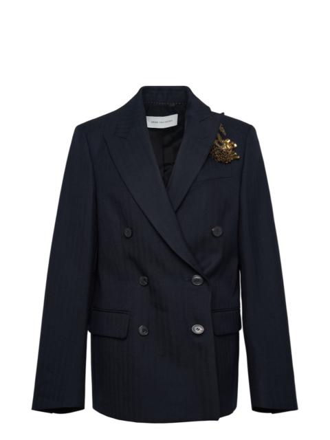 Dries Van Noten Double Breasted Blazer