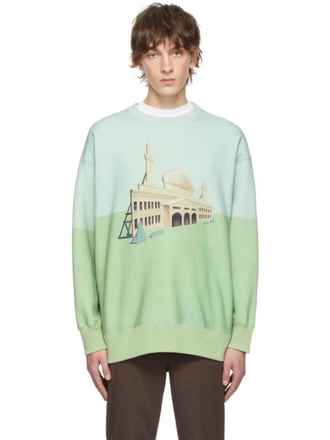UNDERCOVER Green Cotton Sweatshirt