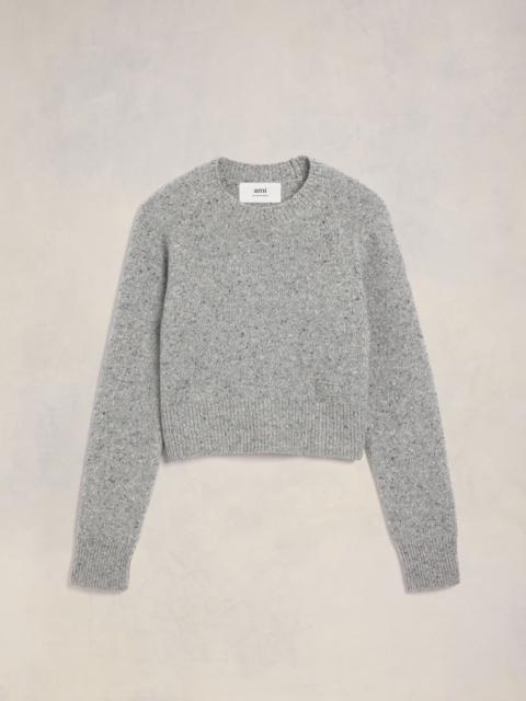 Ami Embroidery Crewneck Sweater