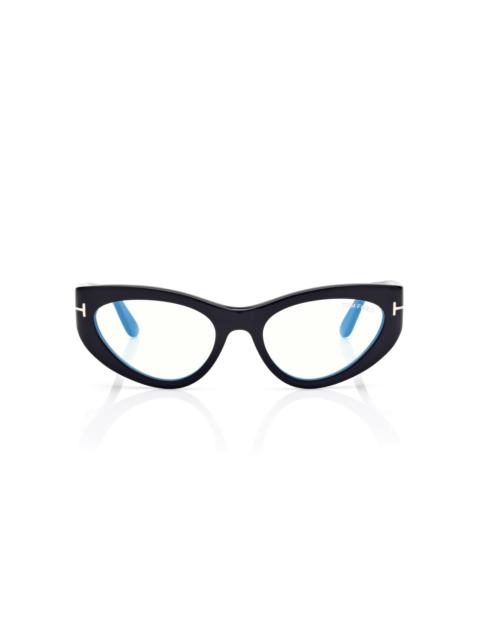 TOM FORD BLUE BLOCK CAT EYE OPTICALS