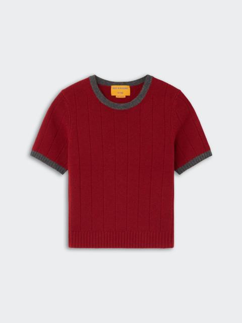 GUEST IN RESIDENCE Rib Ringer Tee