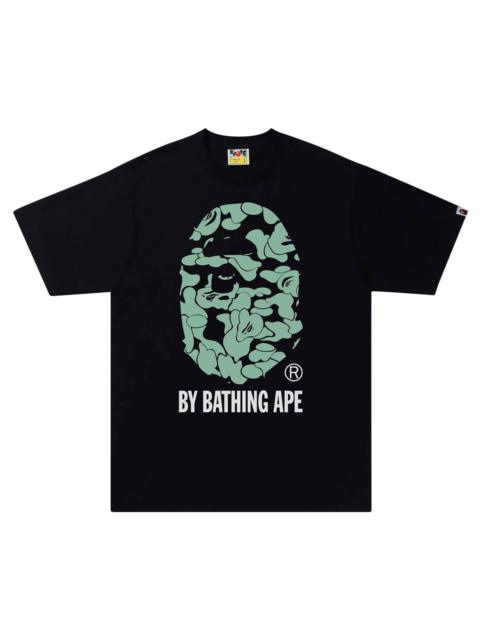 BAPE Text Code Camo By Bathing Ape Tee 'Black'