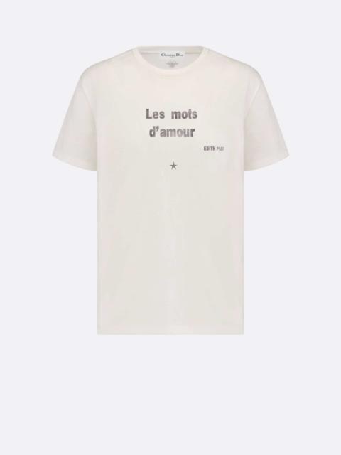 Dior 'Les Mots D'Amour' T-Shirt