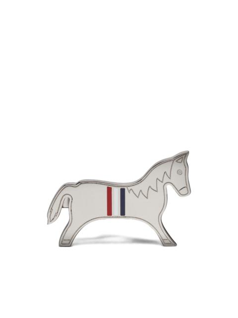 Thom Browne horse-motif tie bar