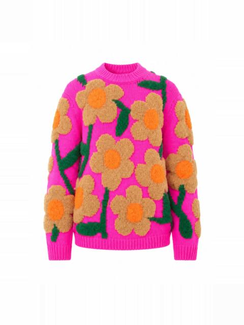 Walter Van Beirendonck FLOWER POWER KNIT - PINK