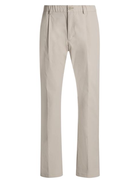 Herno Men's Elasticized Waist Straight-Leg Pants - Champagne