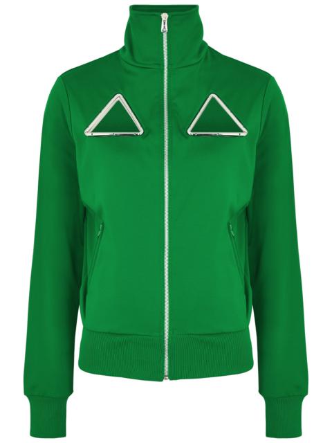 COPERNI Triangle cut-out jersey track jacket