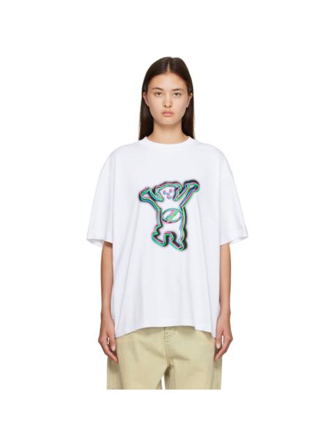 We11done White Teddy T-Shirt
